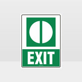Custom Gate Signs,Exit Sign